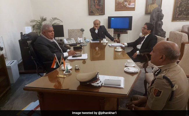 "Anarchy, Lawlessness": Bengal Governor On Attack On BJP Chief's Convoy