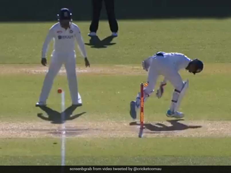 "Bizarre Dismissal": Wriddhiman Saha Does A MS Dhoni To Run Out Matthew Wade. Watch