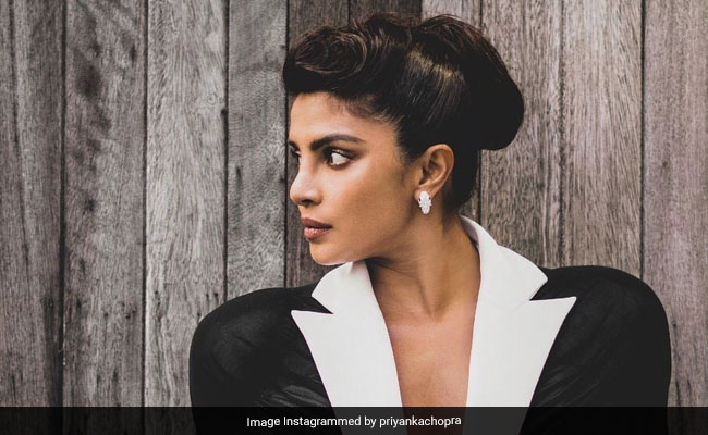 Why Priyanka Chopra Wore This Monochrome Suit For A Virtual Fashion Event