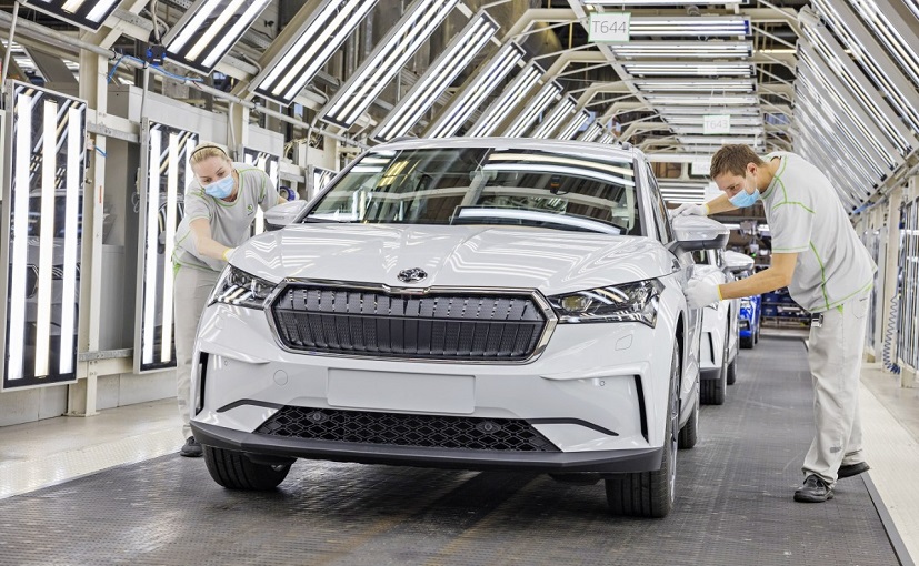 Skoda Begins Series Production Of Enyaq iV In Mlada Boleslav