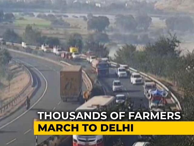 Farmers From Maharashtra Leave For Delhi To Join Protests