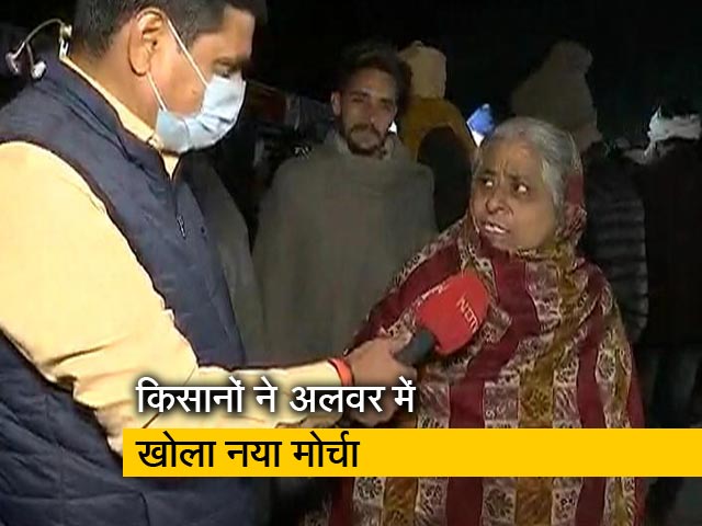 जयपुर-दिल्ली हाईवे पर जय जवान-जय किसान के नारे गूंजे