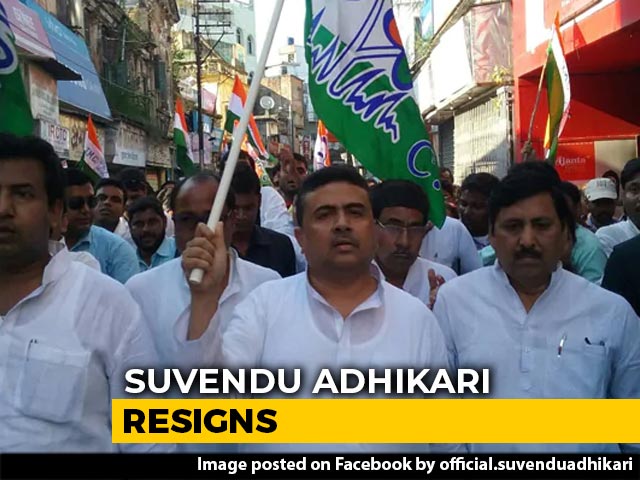 Trinamool's Suvendu Adhikari Quits As MLA Amid Reports He Will Join BJP