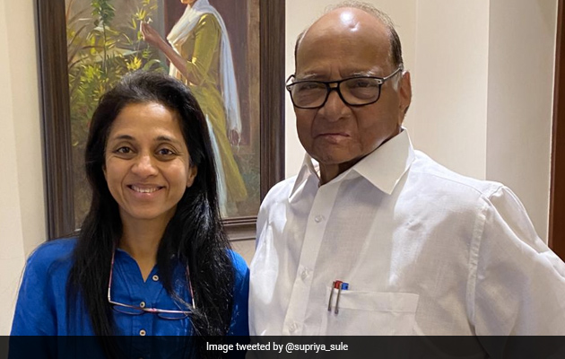 "Your Energy Inspires Us": Supriya Sule On Father Sharad Pawar's Birthday