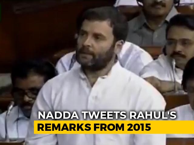 "What Magic Is This, Rahul <i>ji</i>...": JP Nadda's Swipe Over Farm Laws Protest