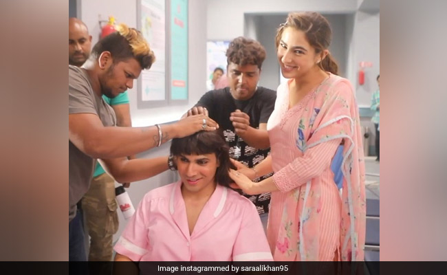 Who Is That In A Nurse's Uniform With Sara Ali Khan? No Points For Guessing