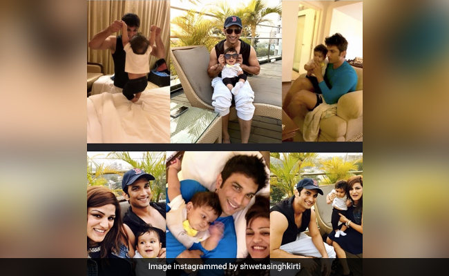 श्वेता सिंह कीर्ति ने पुरानी Photos शेयर कर किया सुशांत सिंह राजपूत को याद, भांजे के साथ यूं खेलते दिखे एक्टर