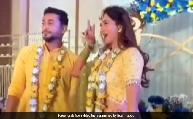 Bride-To-Be Gauahar Khan And Fiance Zaid Darbar Danced Their Hearts Out At Pre-Wedding Bash