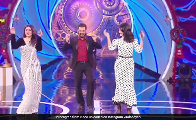सलमान खान ने बिग बॉस के मंच पर लगाए 173 बार ठुमके, फिर यूं रवीना टंडन और जैकलीन के साथ किया डांस- देखें Video