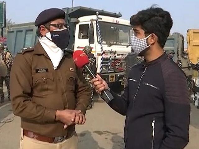 Police Force Increased At Singhu Border: DCP Outer North Delhi