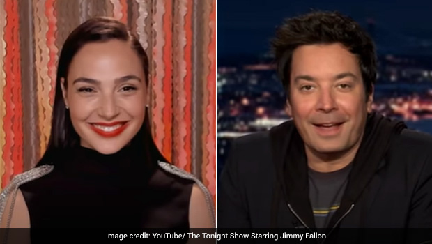 Watch: Jimmy Fallon Challenges &lsquo;Wonder Woman&rsquo; Gal Gadot To Try 3 American Foods
