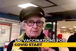 "V-Day" In UK As Covid Vaccination Begins "V-Day" In UK As Covid Vaccination Begins