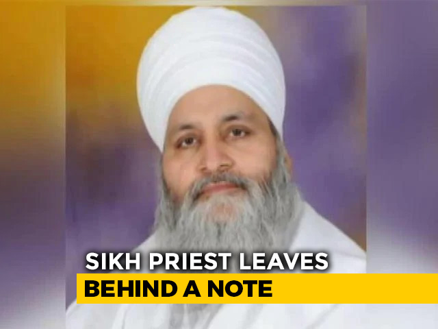 Sikh Priest Dies By Suicide, Leaves Note On Farmer Protests: Officials