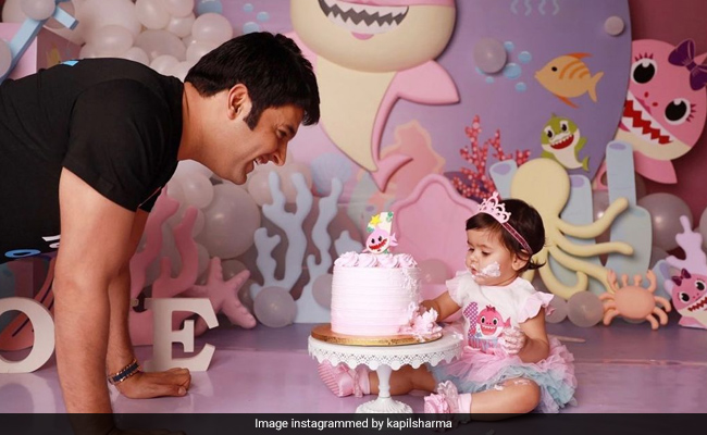 Kapil Sharma Shares Pics From Daughter Anayra's First Birthday Party