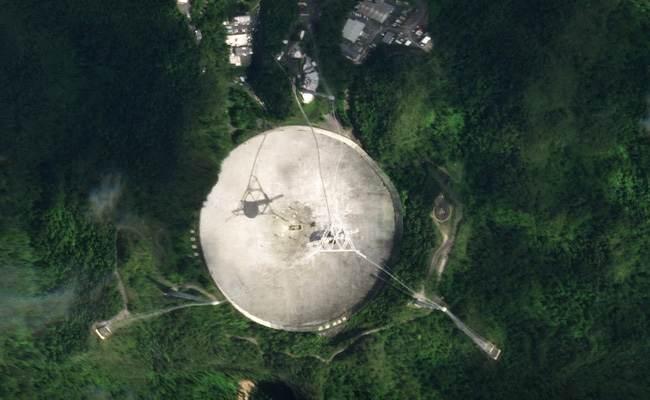 Puerto Rico's Iconic Arecibo Telescope That Starred In James Bond Movie Collapses
