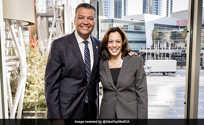 California Secretary Of State Alex Padilla To Replace Kamala Harris In US Senate