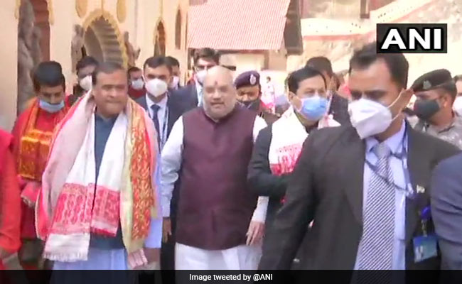 कांग्रेस पर बरसे अमित शाह, बोले- पूर्वोत्तर पर सालों राज करने वालों ने सिर्फ भूमि पूजन किया