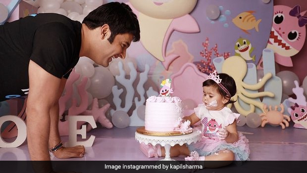 Kapil Sharma's Daughter Turns One, Family Celebrates With Cutest Cake Possible! (Pics Inside)