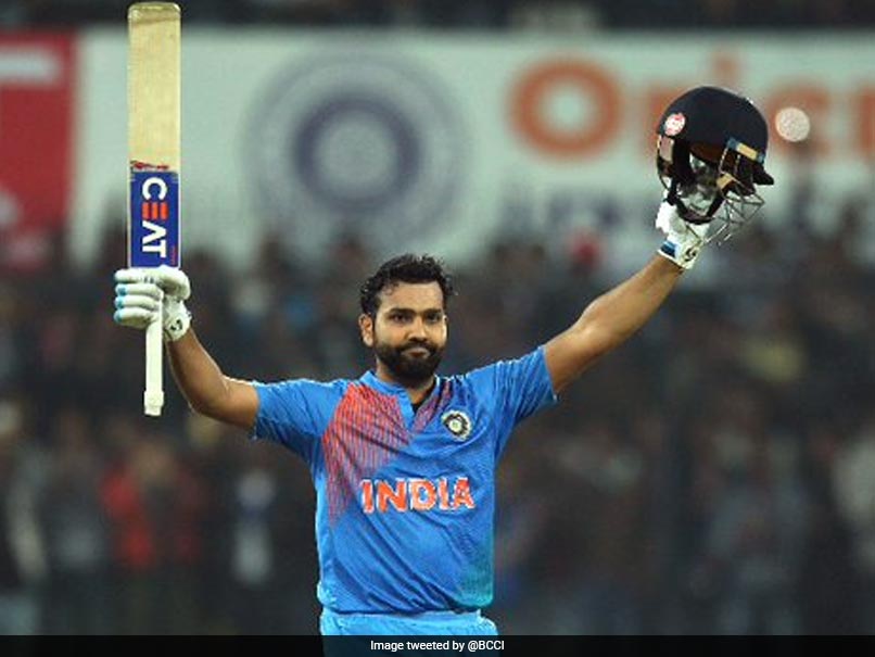 On This Day In 2017 Rohit Sharma Smashed Joint-Fastest T20I Hundred. Watch
