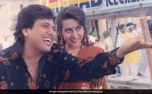 On Govinda's Birthday, A <i>Coolie No 1</i> Memory Shared By Karisma Kapoor
