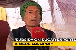 "Subsidy On Sugar Exports  Bid To Weaken Our Protest": Farmers "Subsidy On Sugar Exports  Bid To Weaken Our Protest": Farmers
