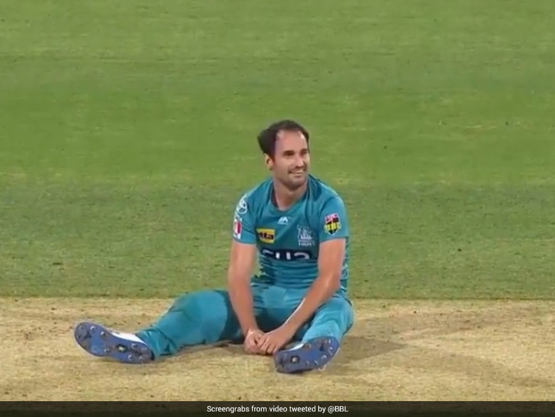 Watch: Brisbane Heat's Lewis Gregory Bowls "Most Remarkable Delivery Of BBL 10" Against Hobart Hurricanes