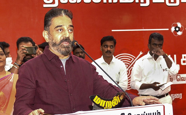 Actor Kamal Haasan's Political Party MNM Makes Him "Permanent President"