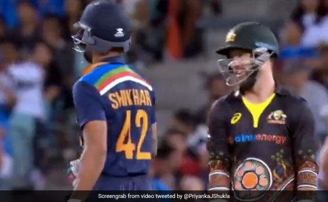 Ind Vs Aus: स्टम्पिंग नहीं कर पाए, तो मैथ्यू वेड को याद आए MS Dhoni, धवन से कही यह बात - देखें Video