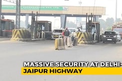 Security Tightened At Delhi-Jaipur Highway Security Tightened At Delhi-Jaipur Highway