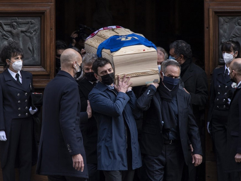 Hundreds Gather To Bid Farewell To Italy's 1982 World Cup Hero Paolo Rossi
