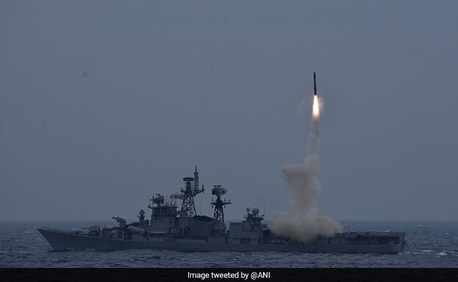 BrahMos Missile's Naval Version Test-Fired Successfully In Bay Of Bengal