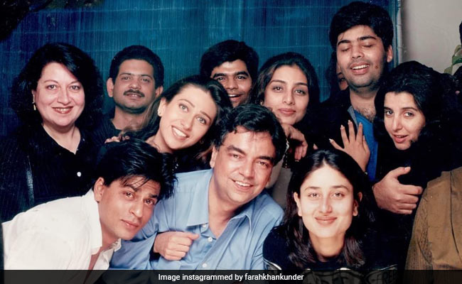 Farah Khan Shares The Story Behind This Throwback Of Shah Rukh Khan, Kareena, Karisma Kapoor, Tabu And Karan Johar