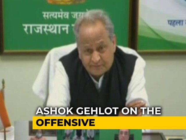 "BJP Said 'This Will Be Sixth Government To Fall'": Ashok Gehlot's Claim