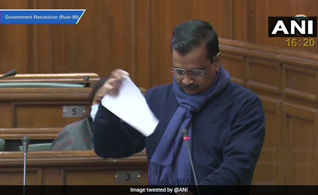 "Don't Become Worse Than British": Arvind Kejriwal Tears Farm Law Copies