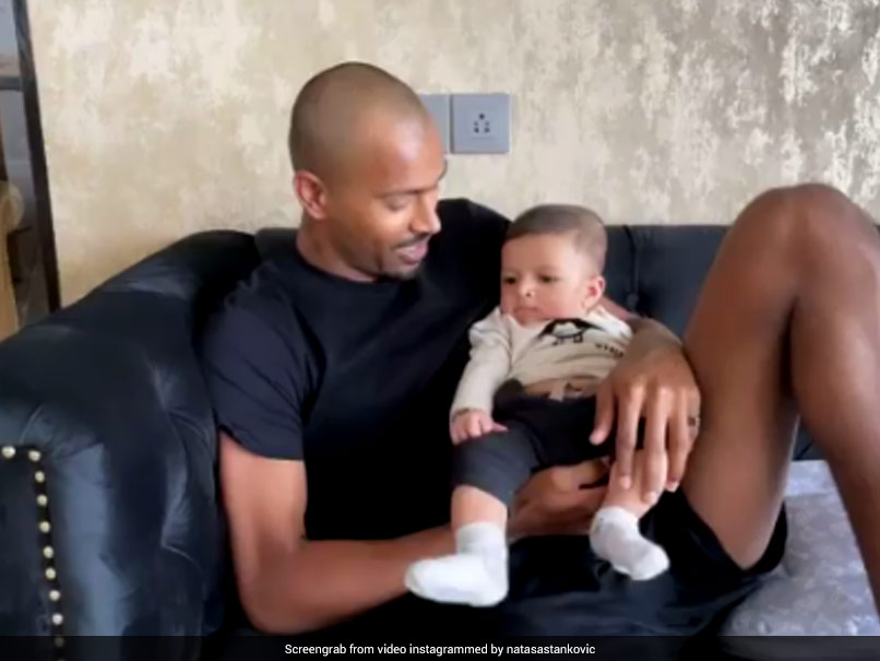 Watch: Hardik Pandya Meets Son Agastya After 4 Months, Natasa Stankovic Posts Adorable Video