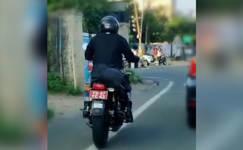 Royal Enfield Interceptor With Single Exhaust Spied; Could Be A Smaller Displacement Version