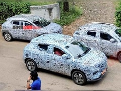 Renault Kiger Spotted Test Again; Could Get A Sunroof