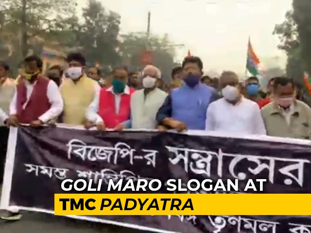 "<i>Goli Maaro</i>" Slogan Returns, This Time At Trinamool's Bengal Rally
