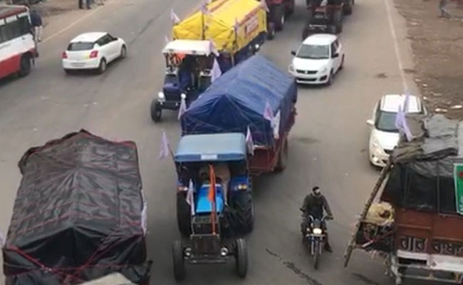 Farmers Gear Up For Protest Outside Parliament