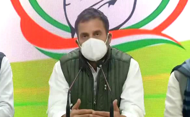 Rahul Gandhi Pays Tribute To Mahatma Gandhi On His Death Anniversary