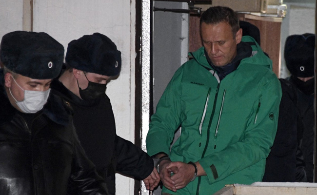 Kremlin Dismisses Calls To Free Alexie Navalny, Warns Against Protests