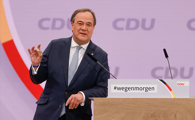 Armin Laschet Becomes Leader Of Angela Merkel's Party