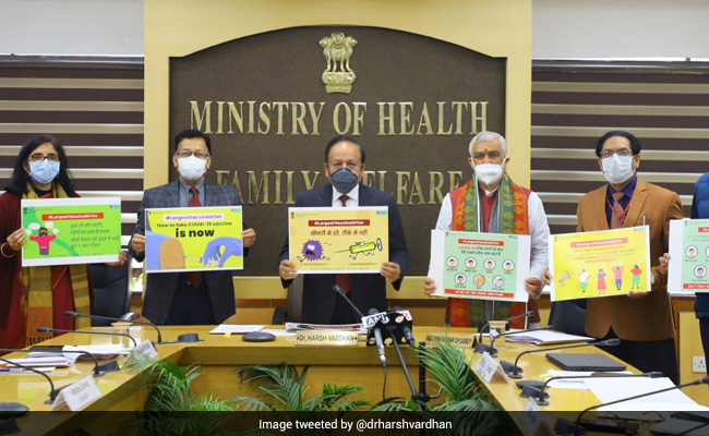 "Covid Vaccines Completely Safe, Ignore Rumours": Health Minister