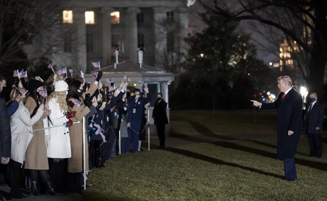 Donald Trump Becomes First Us President To Be Impeached Twice