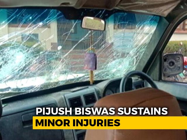 Tripura Congress Chief's Car Attacked, Allegedly By BJP Supporters