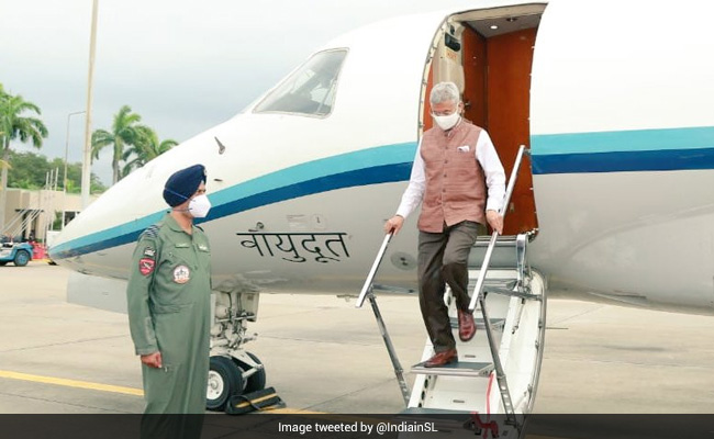 External Affairs Minister S Jaishankar Reaches Sri Lanka For 3-Day Official Visit