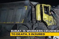 15 Sleeping Labourers Crushed Under Truck In Gujarat, PM Condoles Deaths 15 Sleeping Labourers Crushed Under Truck In Gujarat, PM Condoles Deaths