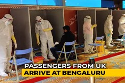 Queues, Covid Tests, Hand Stamps For UK Flyers At Bengaluru Airport Queues, Covid Tests, Hand Stamps For UK Flyers At Bengaluru Airport