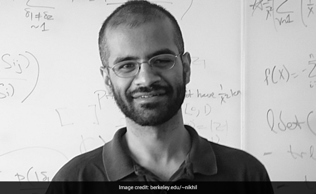 Indian Mathematician Nikhil Srivastava Named Joint Winner Of Michael And Sheila Held Prize