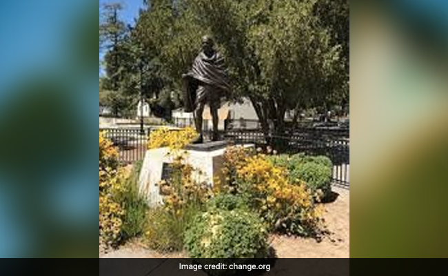 "Unacceptable": US Lawmakers Condemn Vandalisation Of Gandhi Statue